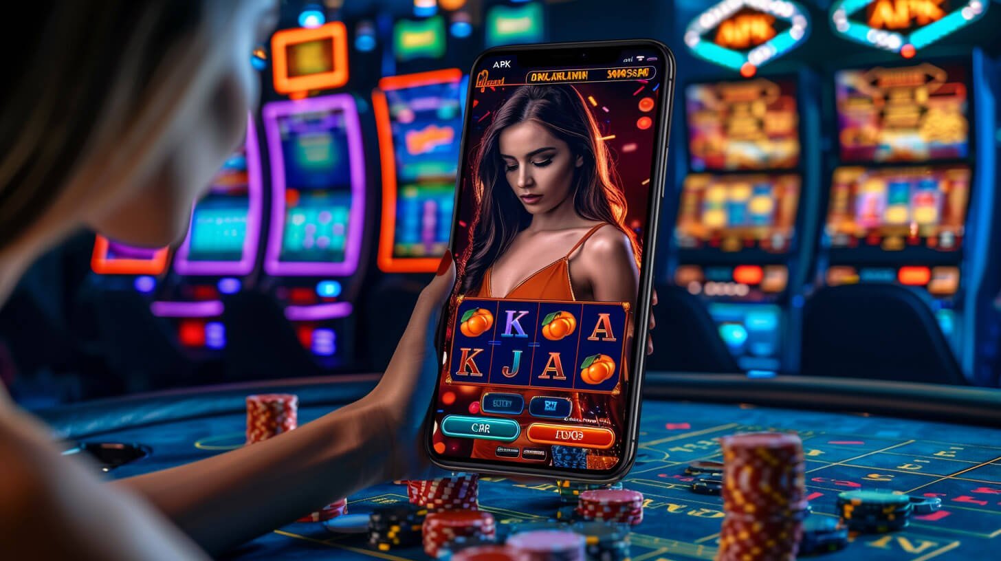 q7988 APP ထည့်သွင်းပြီး မိုဘိုင်းဖုန်းဖြင့် ဂိမ်းကစားနေသောမြင်ကွင်း